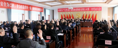 地勘第一次党代会