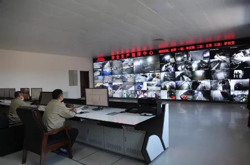 东守卫矿清静生产指挥中心 郑艳丽 摄