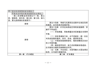 煤矿清静规程2025版新旧比照表_22