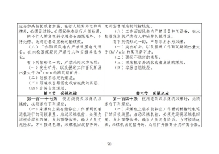 煤矿清静规程2025版新旧比照表_78