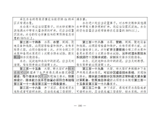 煤矿清静规程2025版新旧比照表_180
