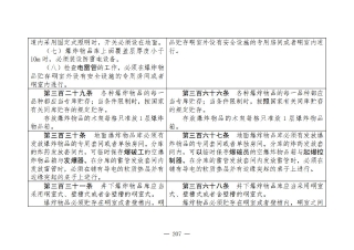 煤矿清静规程2025版新旧比照表_207