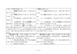 煤矿清静规程2025版新旧比照表_223