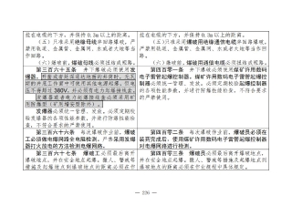 煤矿清静规程2025版新旧比照表_226